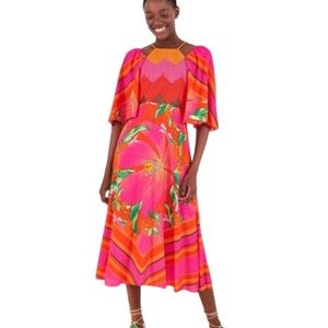 ANTHROPOLOGY FARM RIO CROCHET Dress